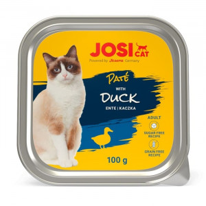 JOSERA JOSICAT PATE DUCK konservi kaķiem Pīles pastēte 100g